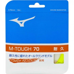 【MIZUNO】M-TOUGH 70 超耐久羽拍線(0.70mm)